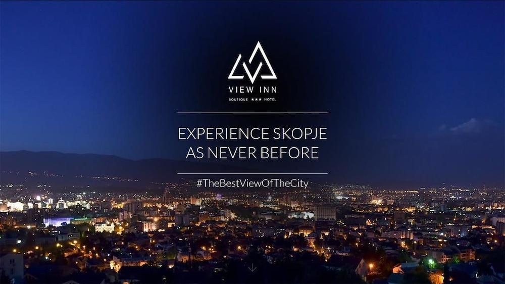 View Inn Boutique Hotel Skopje Exterior photo